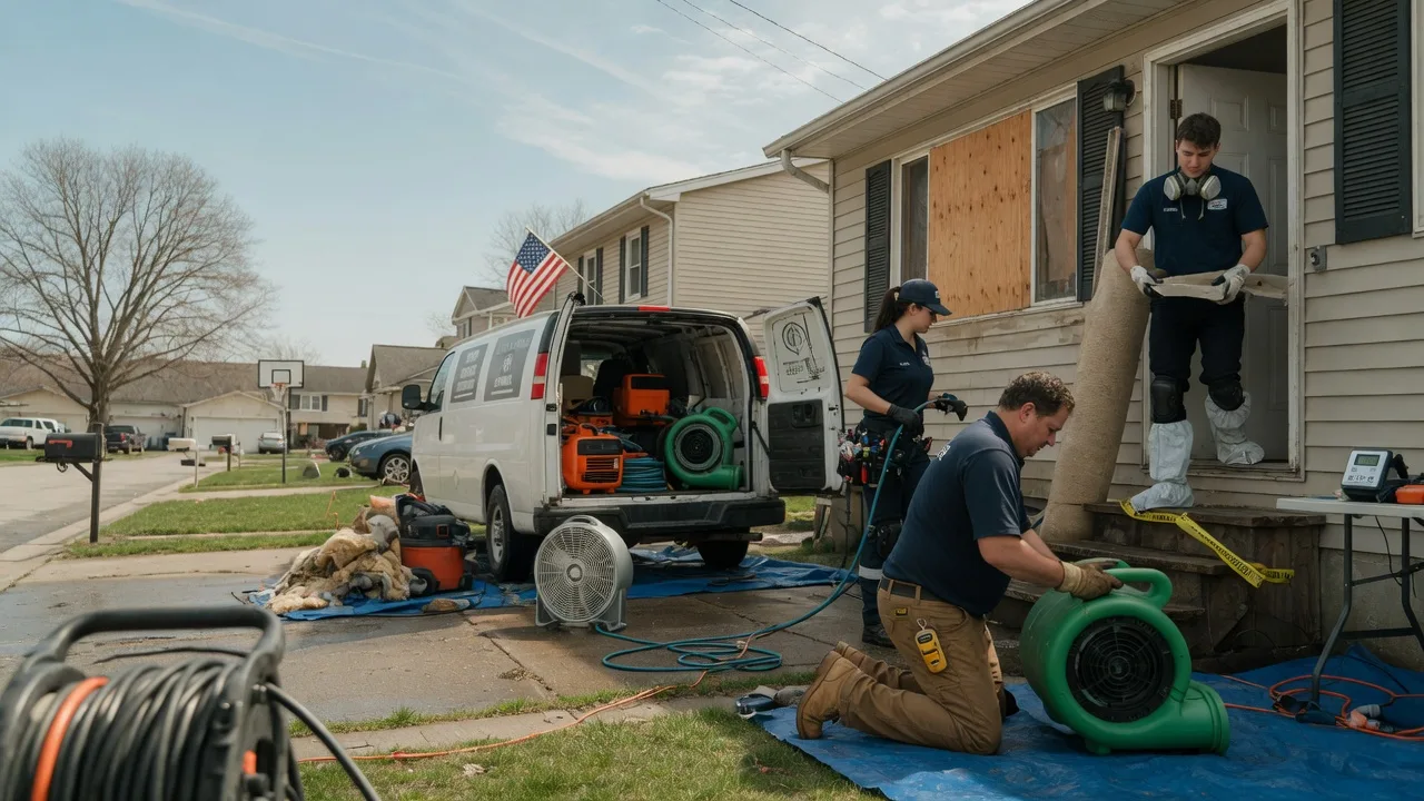 Water Damage Restoration in Karnak, IL near me